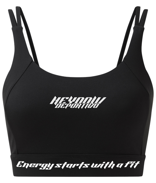 Deportivo ● Crossback Sports Bra ● Black