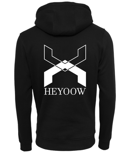 Basic ● Hoodie ● Black - White