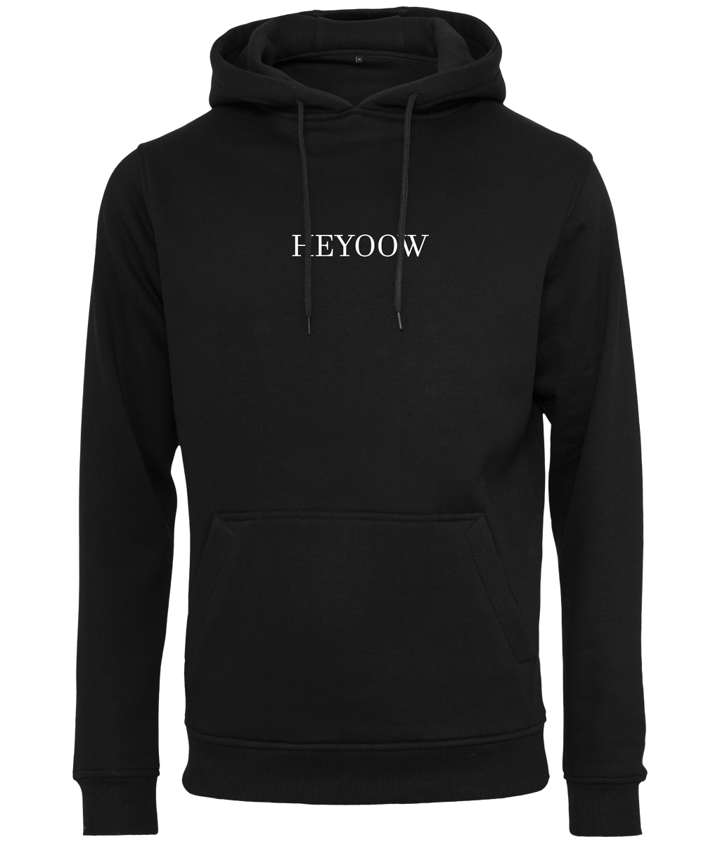 Type ● Hoodie ● Black - White