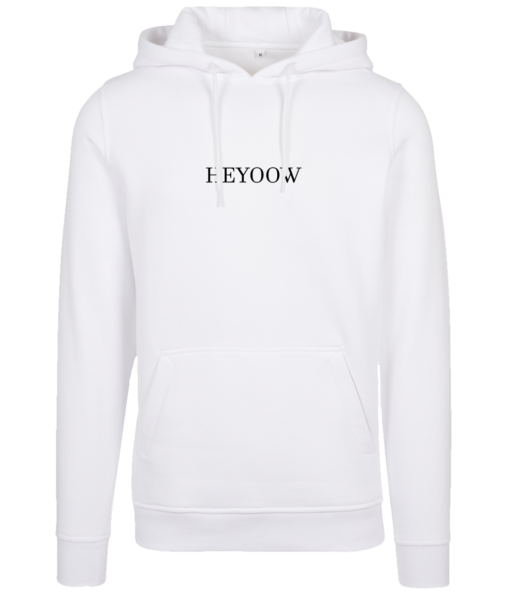 Type ● Hoodie ●  White - Black