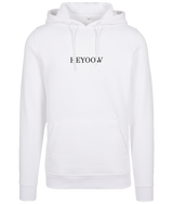 Type ● Hoodie ●  White - Black