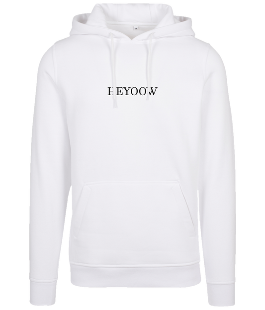 Type ● Hoodie ●  White - Black