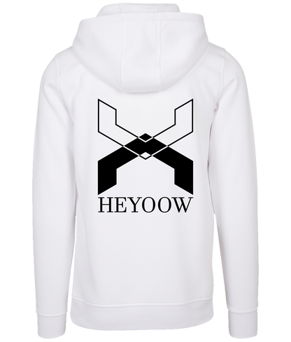 Basic ● Hoodie ● White - Black