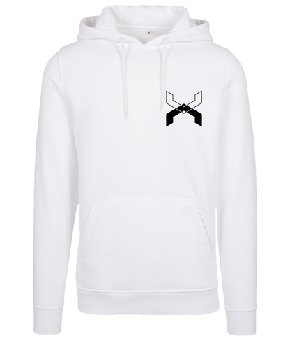 Basic ● Hoodie ● White - Black