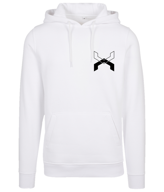 Basic ● Hoodie ● White - Black