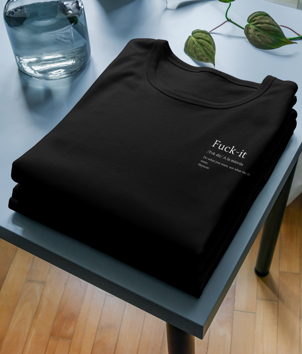 Fuck-it ● Shirt ● Black